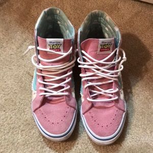 Toy story “little Bo Peep” vans size 8 woman’s